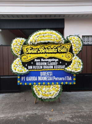 Papan Bunga Duka di Inamosol