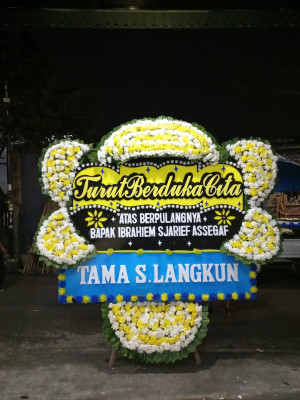 Papan Bunga Duka di Inamosol